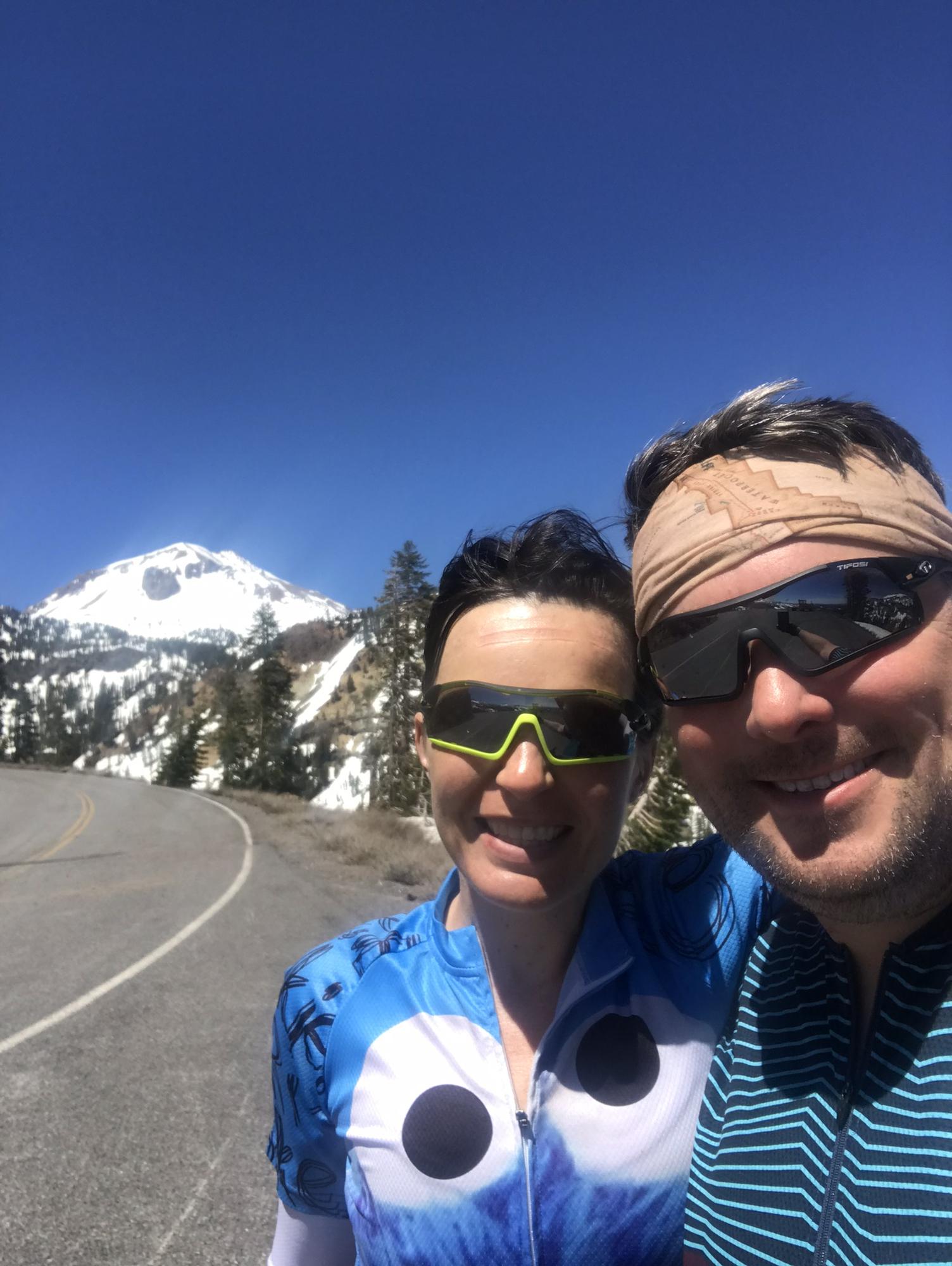 Bike ride at the top of the world! Lassen National Park, 2019.