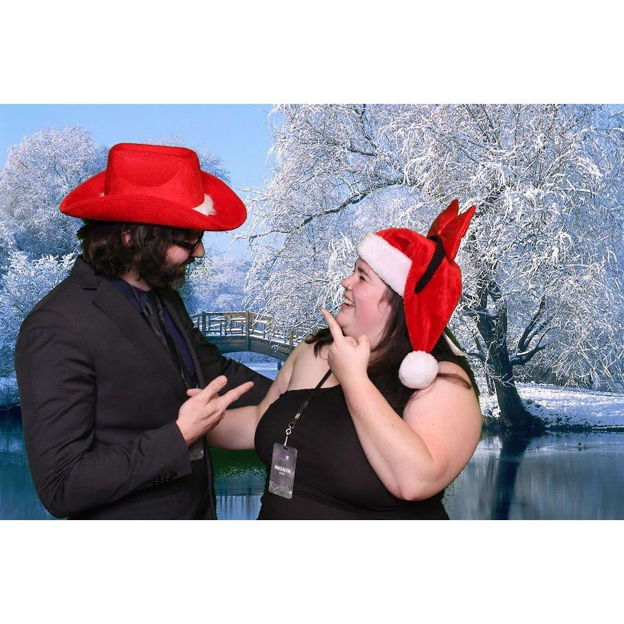 Holiday party hats, 2024