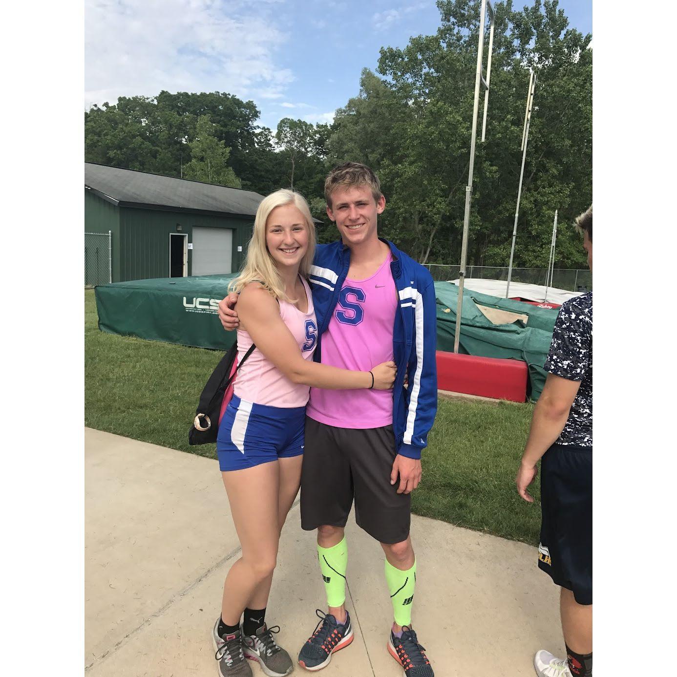 Senior Year T&F State Meet 2017