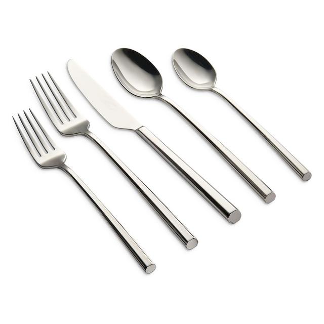 Cambridge Silversmiths Isobel Mirror 20-Piece Flatware Set, Service for 4