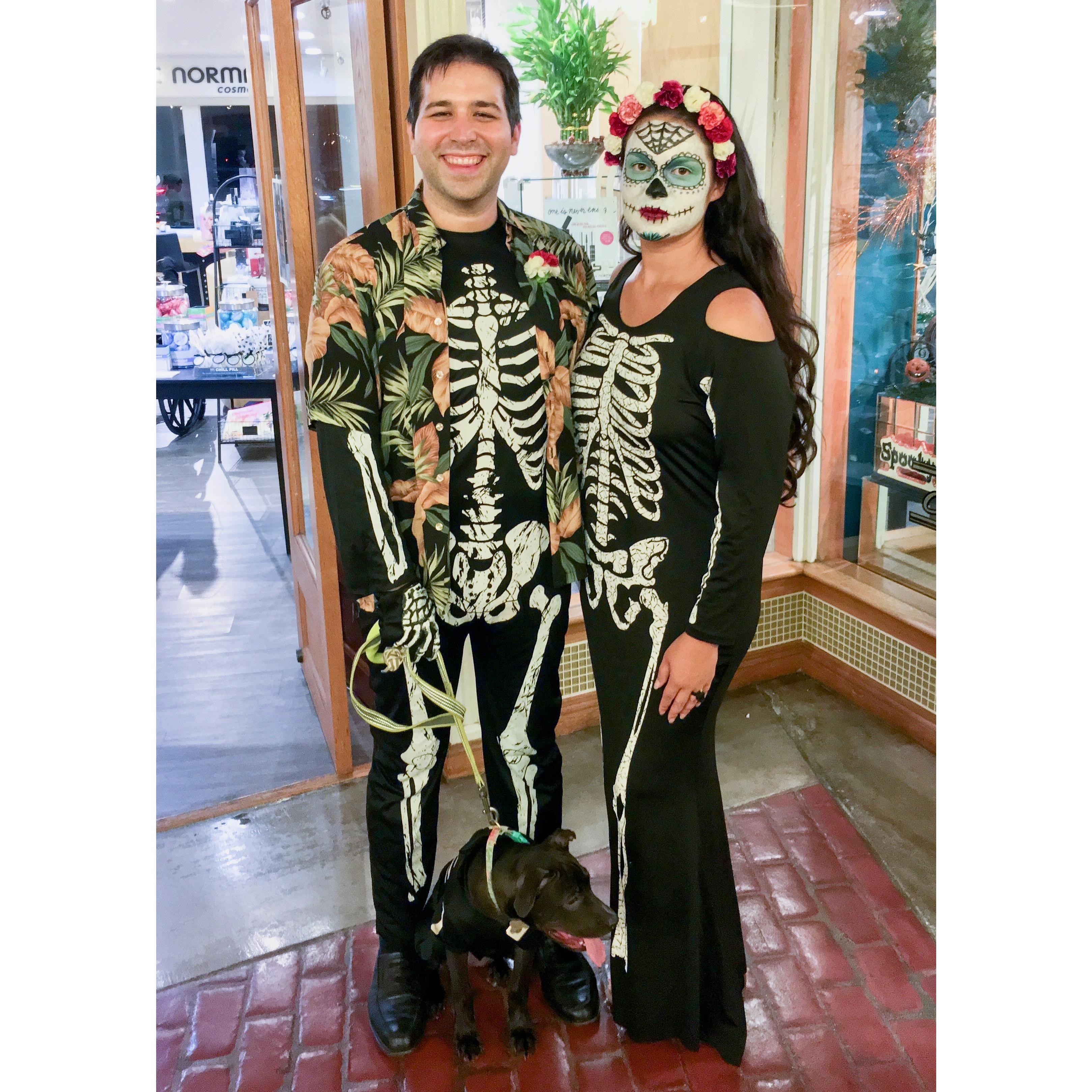 Moana's first Halloween