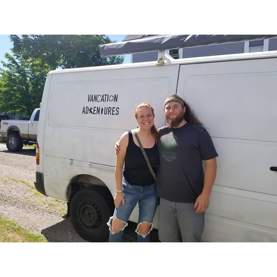 Purchasing the van that would change our lives and stretch our relationship! July 2018.