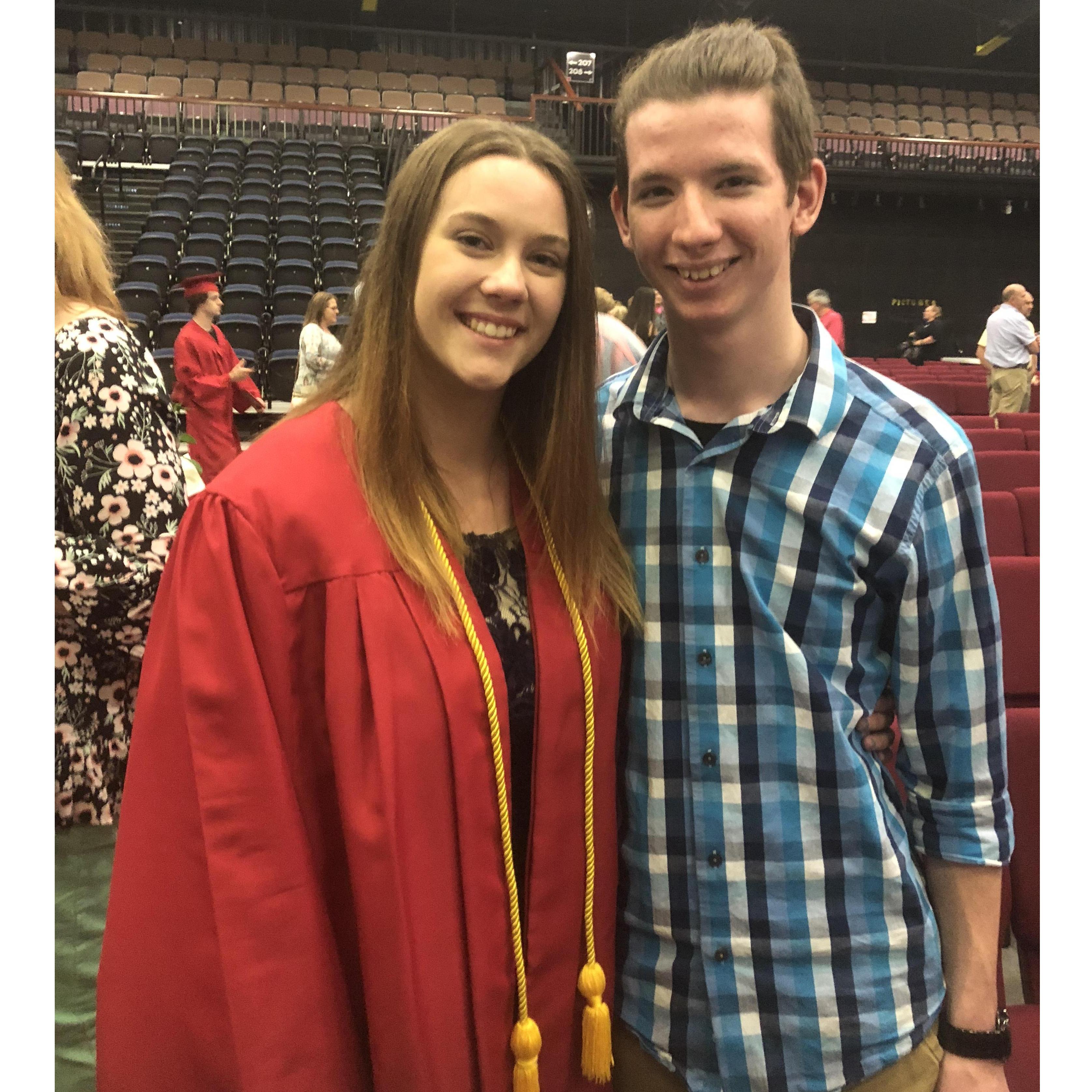 Allison's graduation.