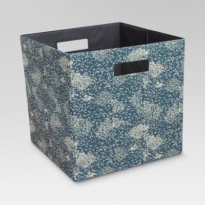 *In GREY STRIPE OR CORE GRAY* Fabric Cube Storage Bin (13") - Threshold™