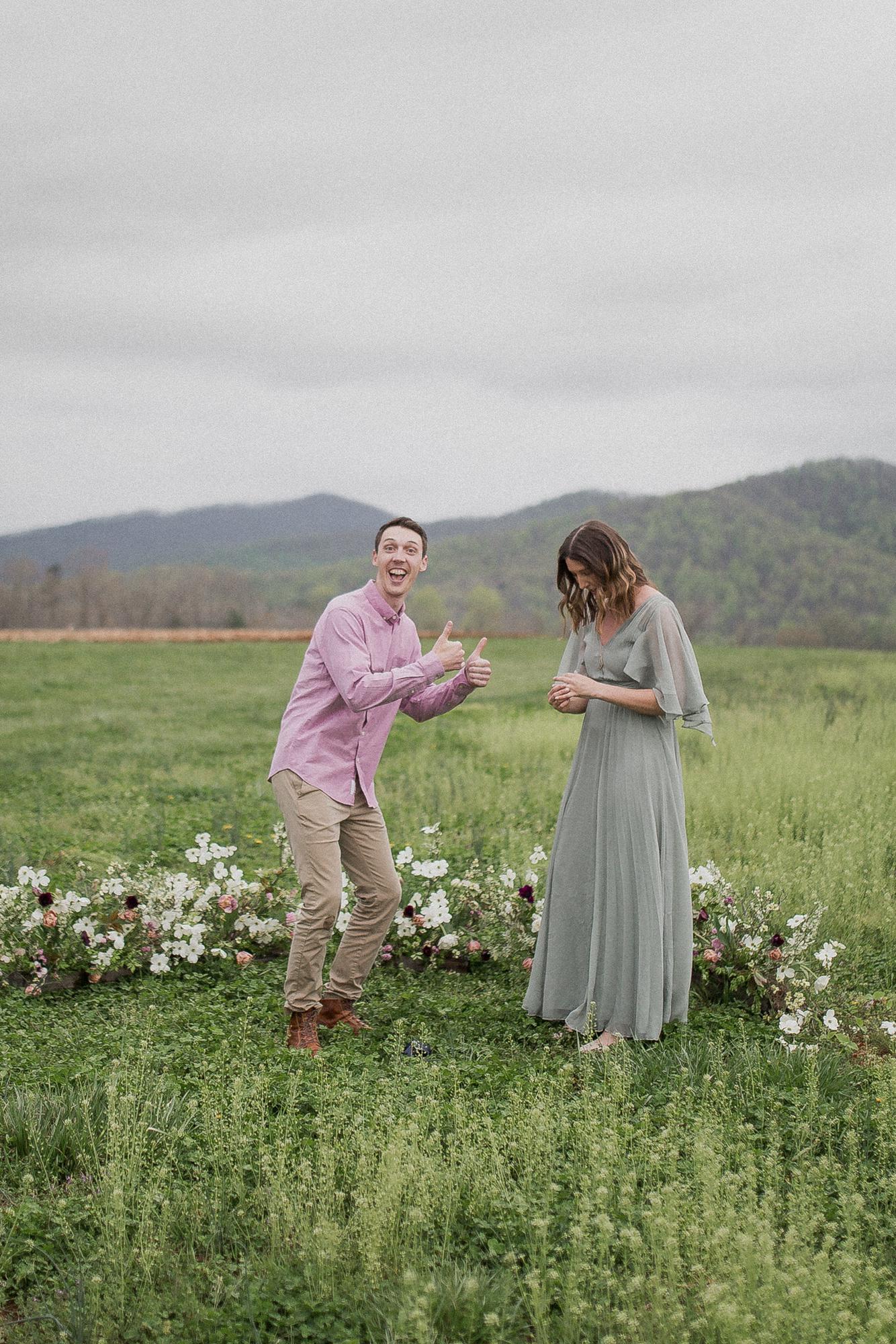 I think he was excited :)