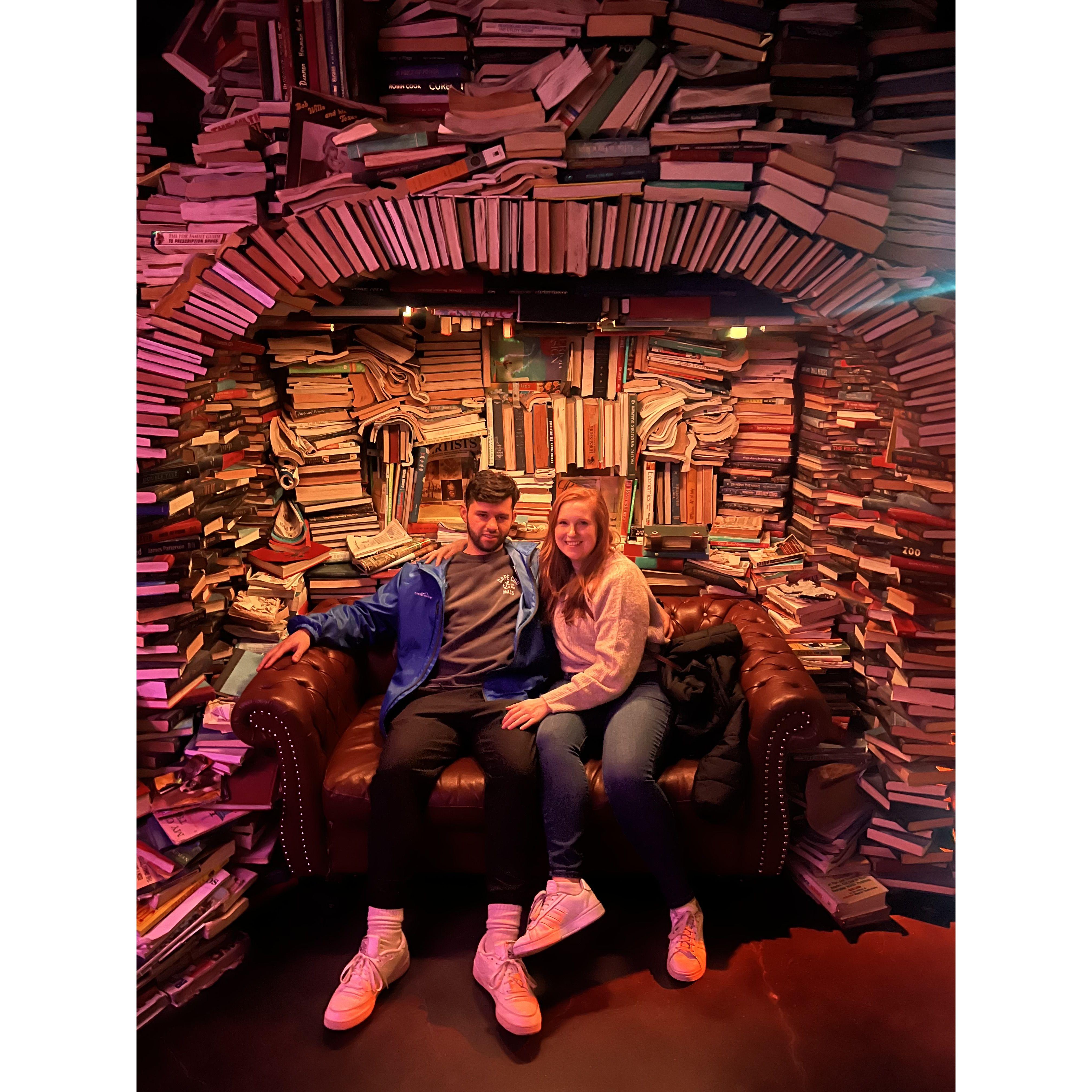 Exploring Meow Wolf in Denver, CO earlier this year.