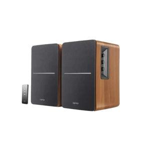 Edifier - R1280T Powered Bookshelf Speakers/Computer Speakers/Studio Monitor Speakers, 2.0 Active Near Field Monitors 42 Watts RMS - Brown
