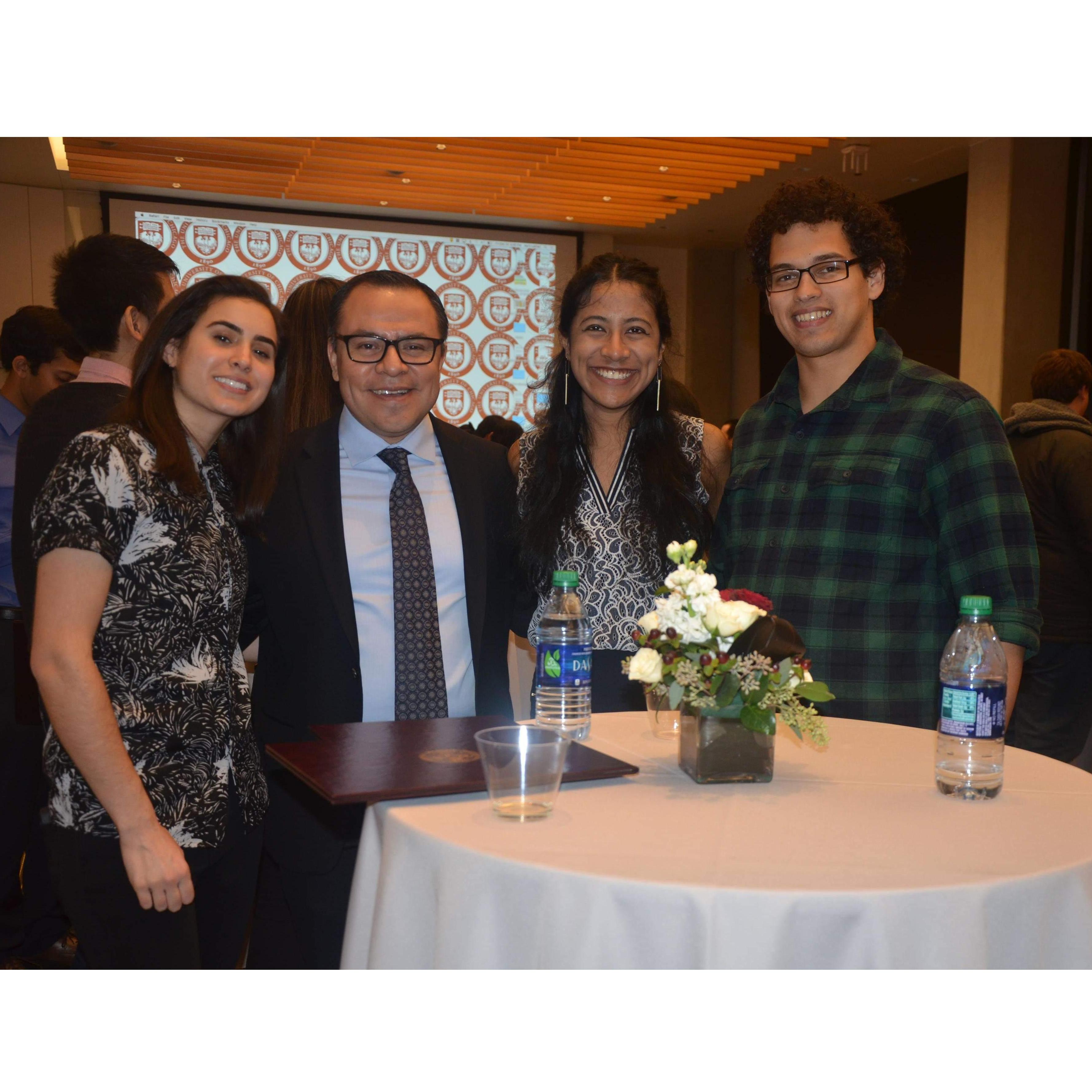 Graduation celebration at UChicago
