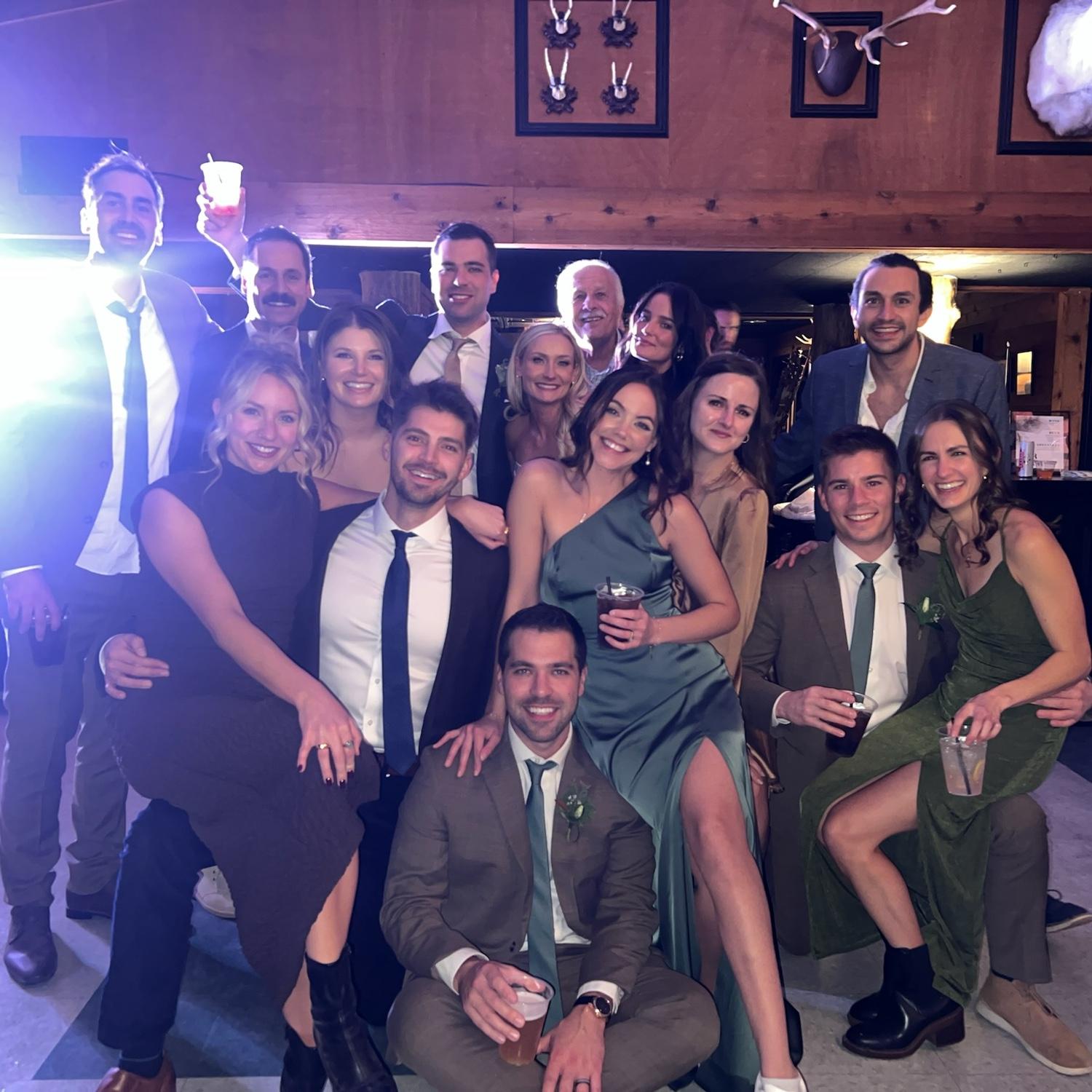 Celebrating Amanda and Brian!