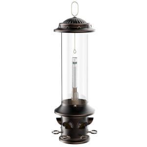3.0 lb. 6.9 in. x 6.9 in. x 20.5 in. Squirrel-X-Oil Rubbed Bronze -X5 Squirrel Resistant