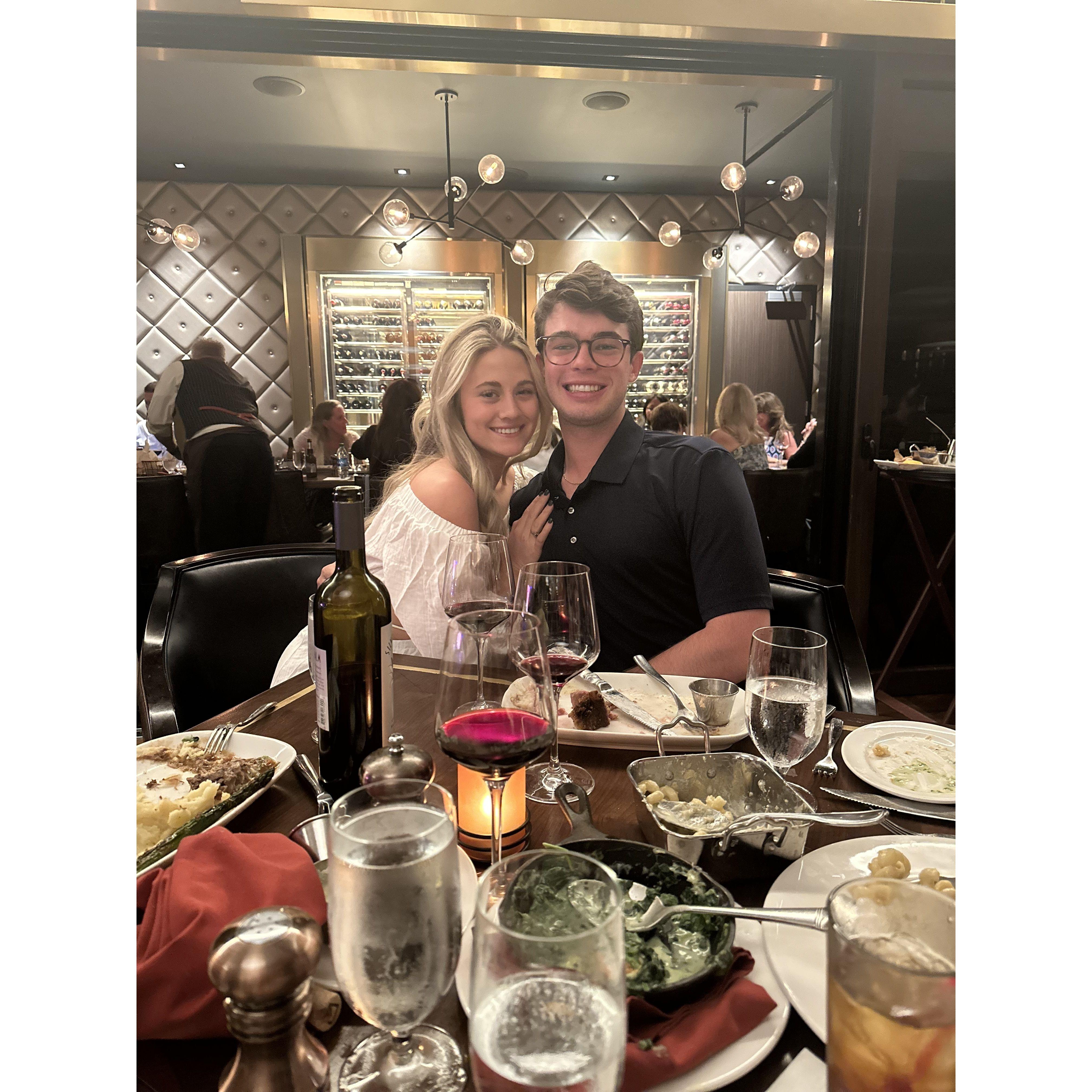 Post dinner love!