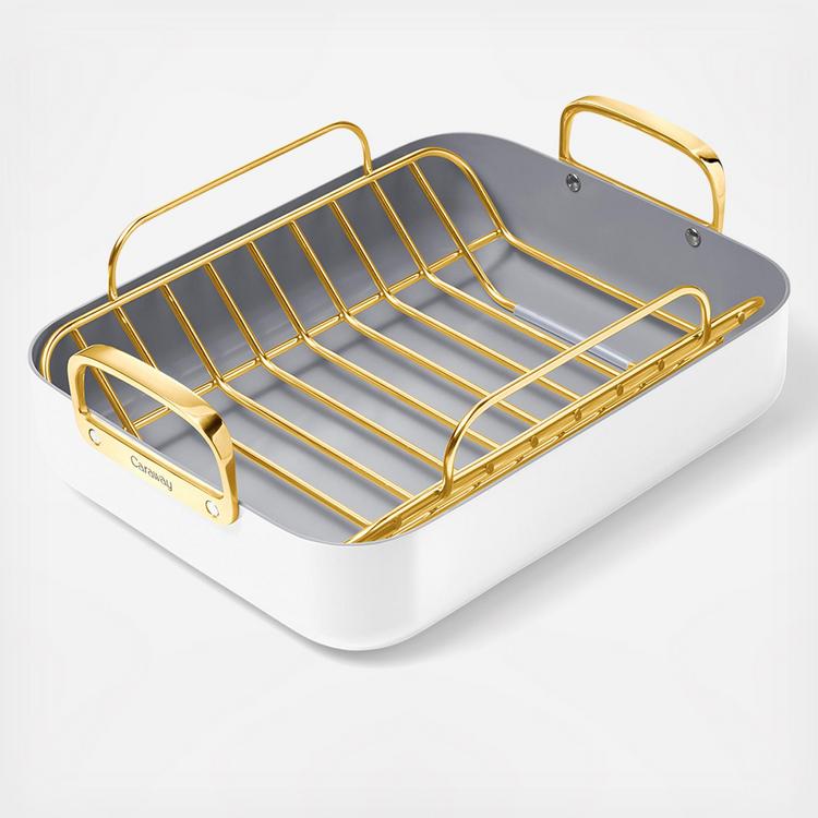 Caraway Home, Iconics Square Roasting Pan with Rack Zola