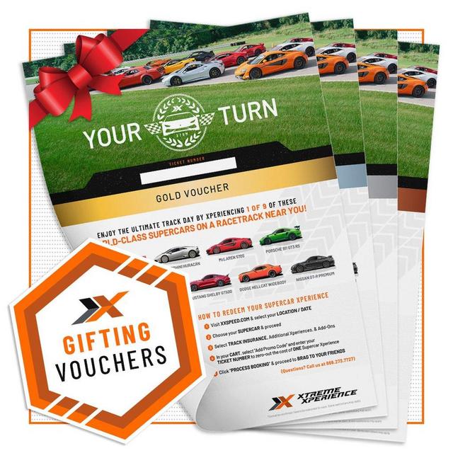 Supercar Xperience Gift Vouchers