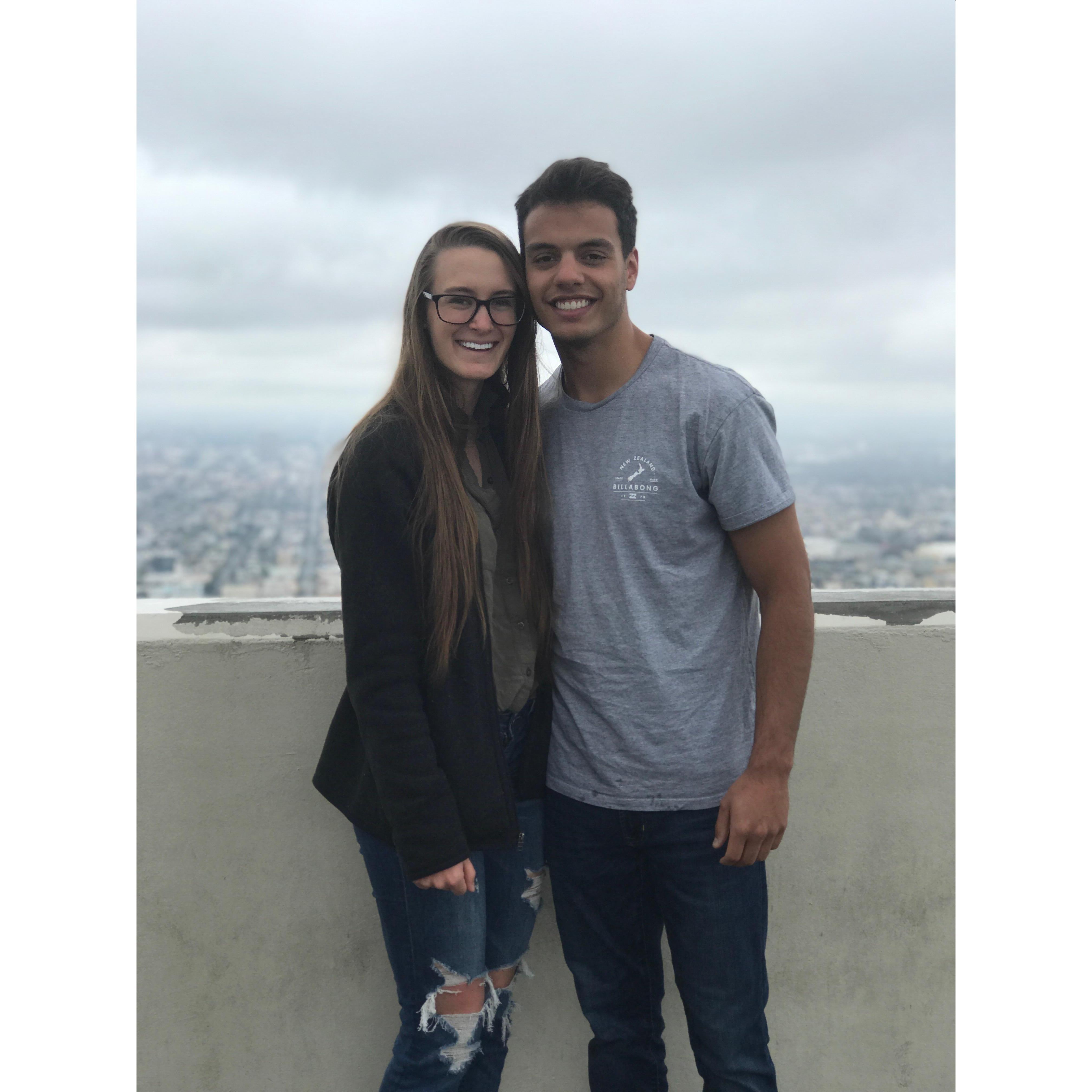 And then we drove to LA in the worst / most expensive Uber ever, but went to the LA Observatory for the first time! This was our first time to LA as a couple.