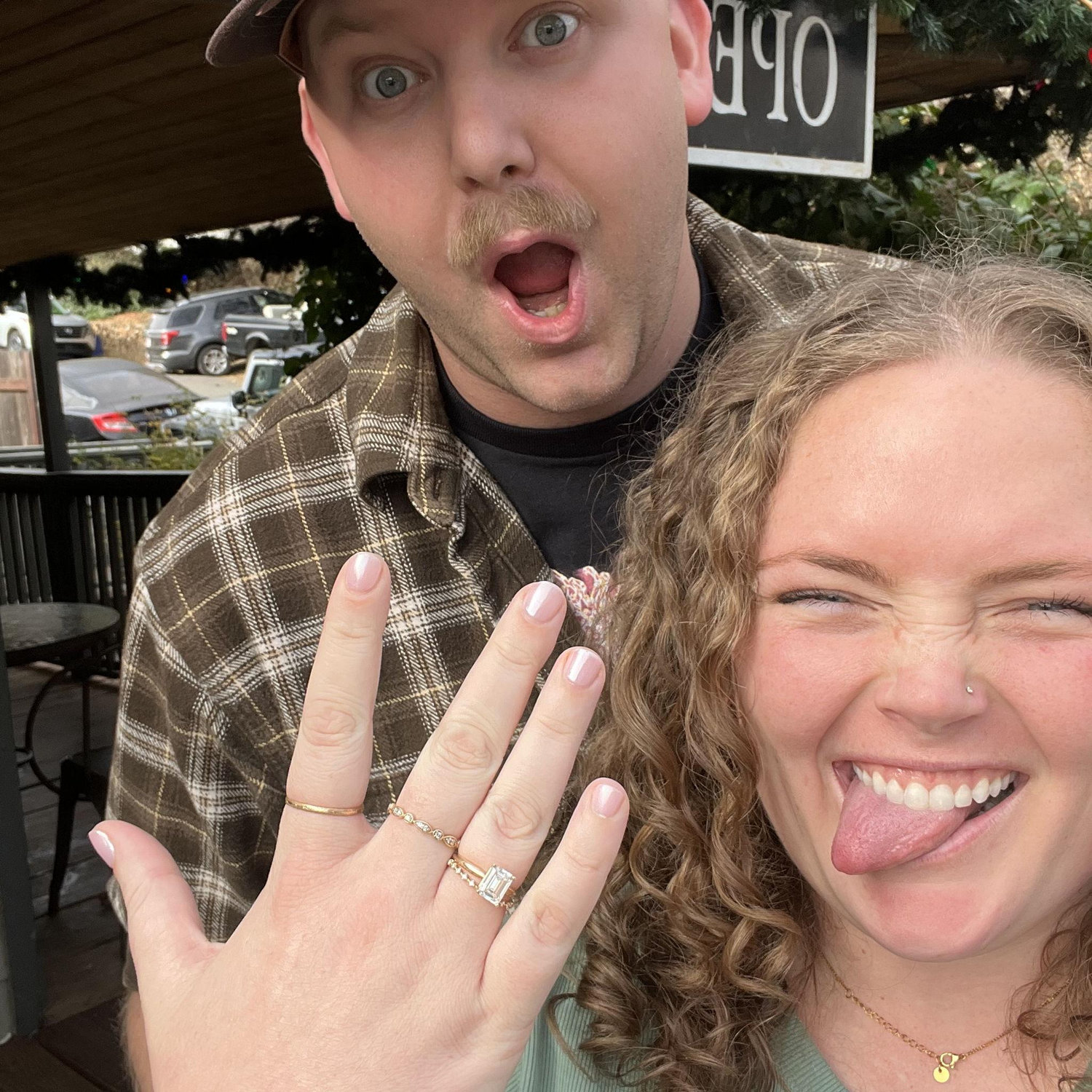 First days being fiancés