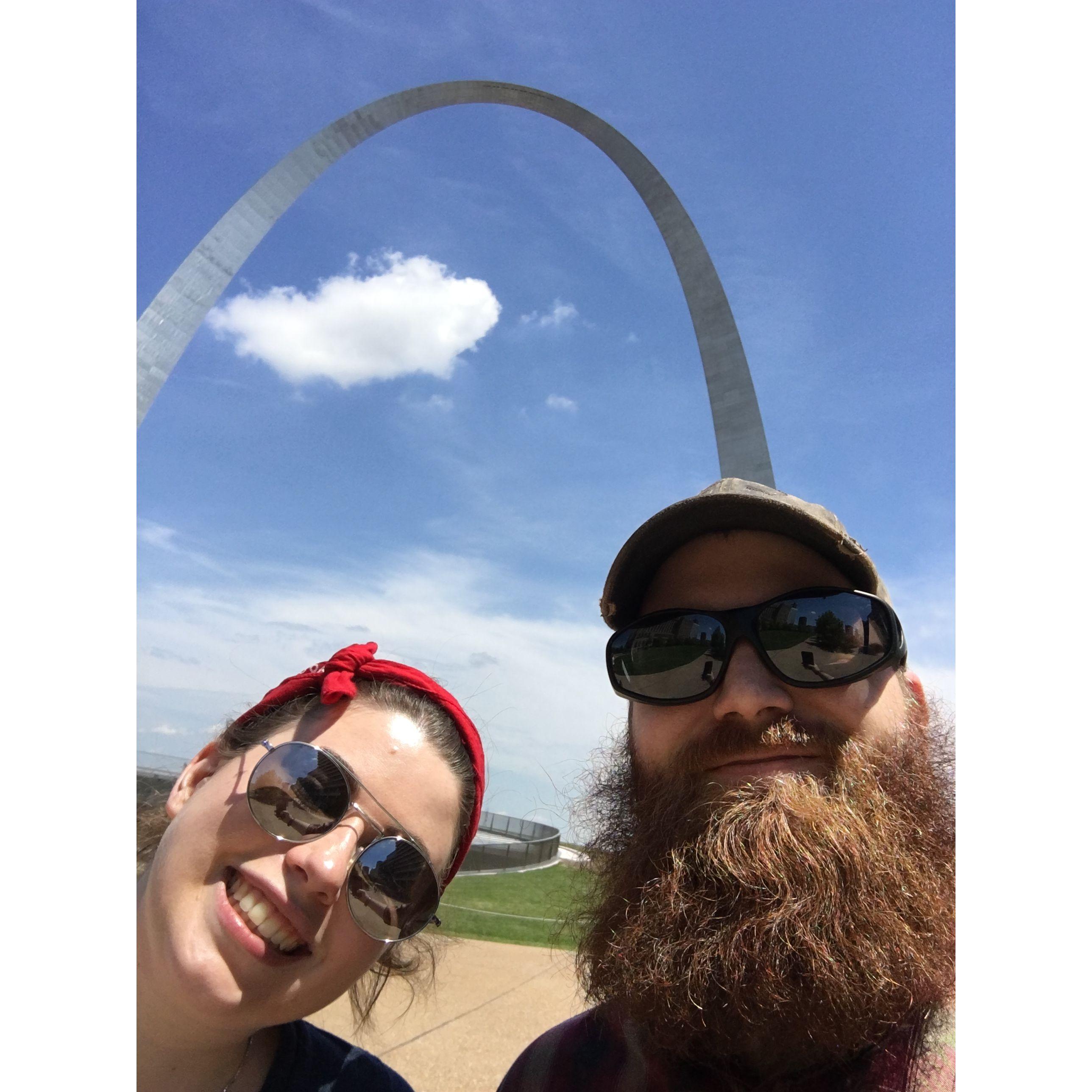 First trip together just down to St. Louis