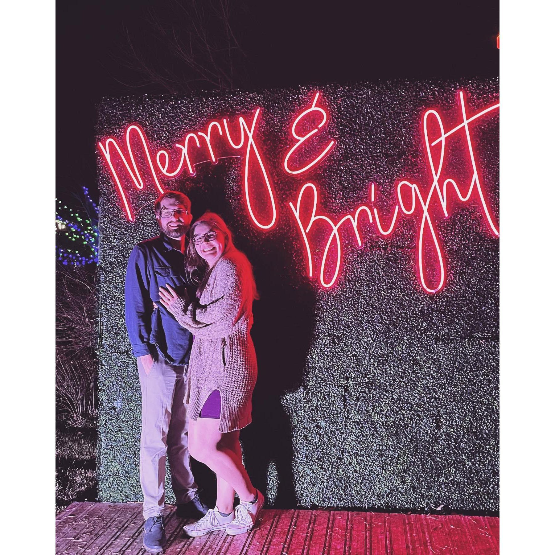 The day we got engaged!