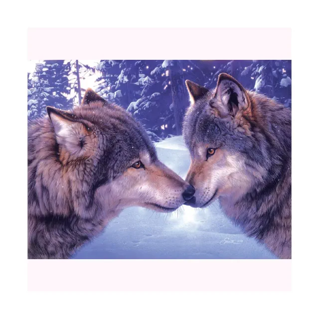 Sunsout Muzzle Nuzzle 500 pc Jigsaw Puzzle 59060