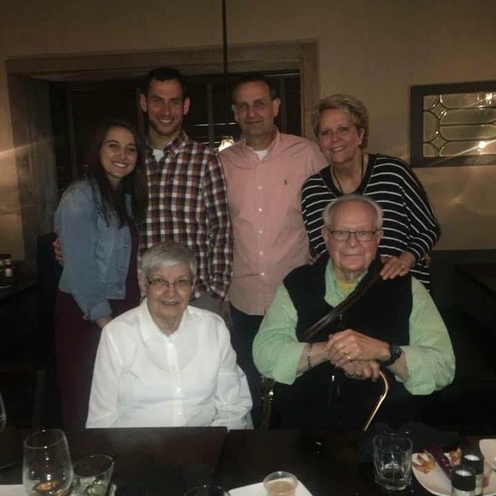 Engagement Party with Family in April of 2018!