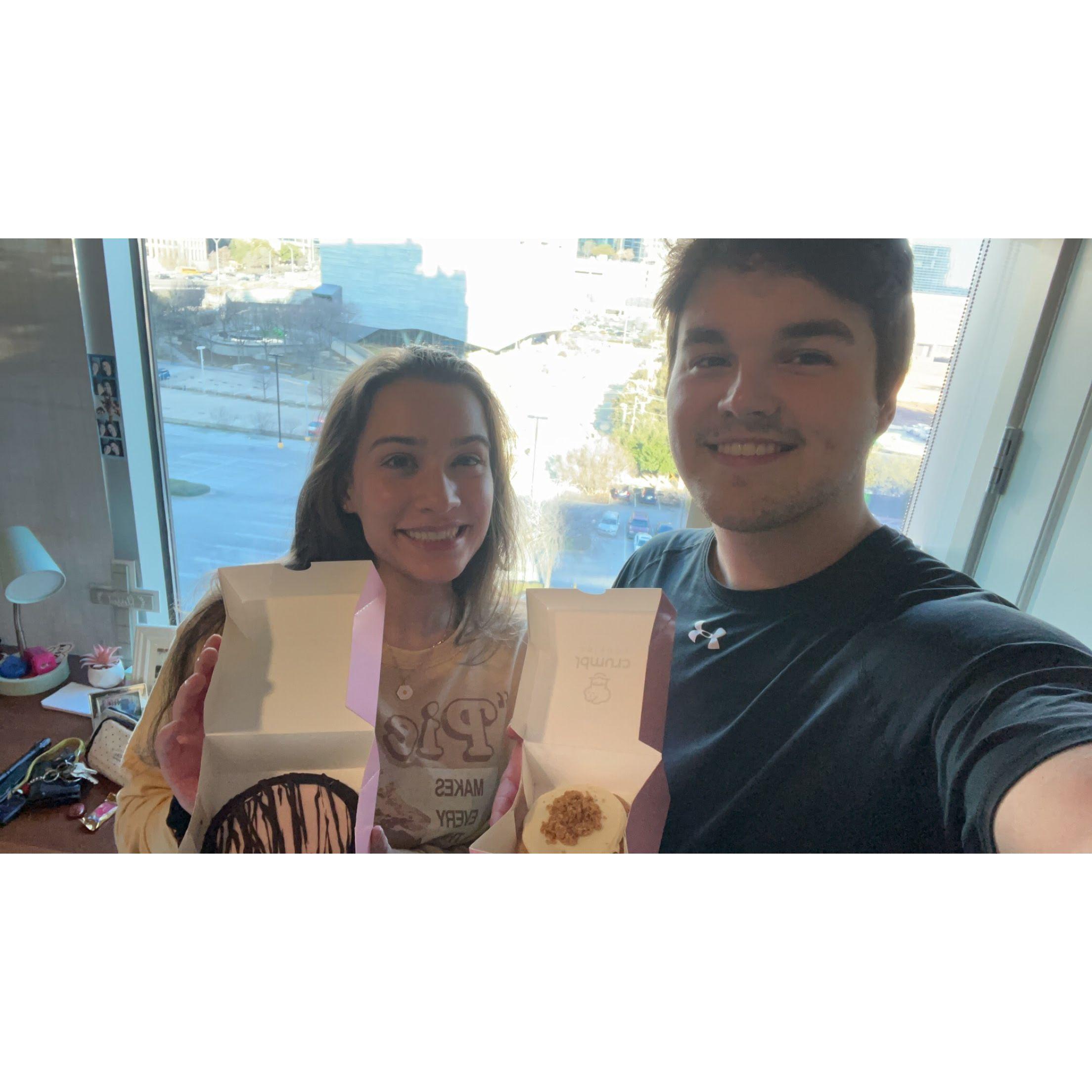 We will never say no to a sweet treat!