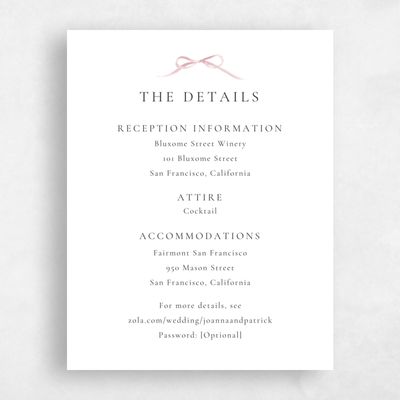 Dusty Pink Wedding Enclosure - Brunate