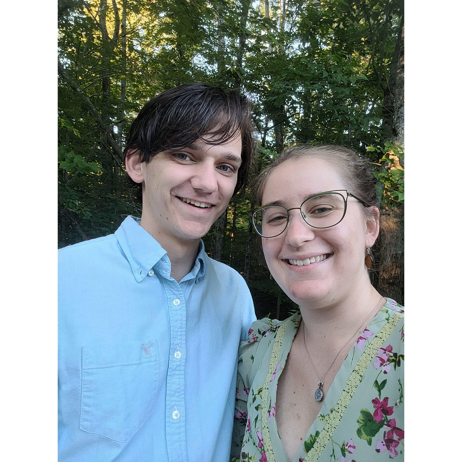 Our three year anniversary in Vermont!