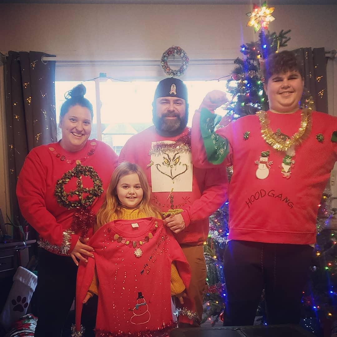 Our first Christmas - Dec 2020