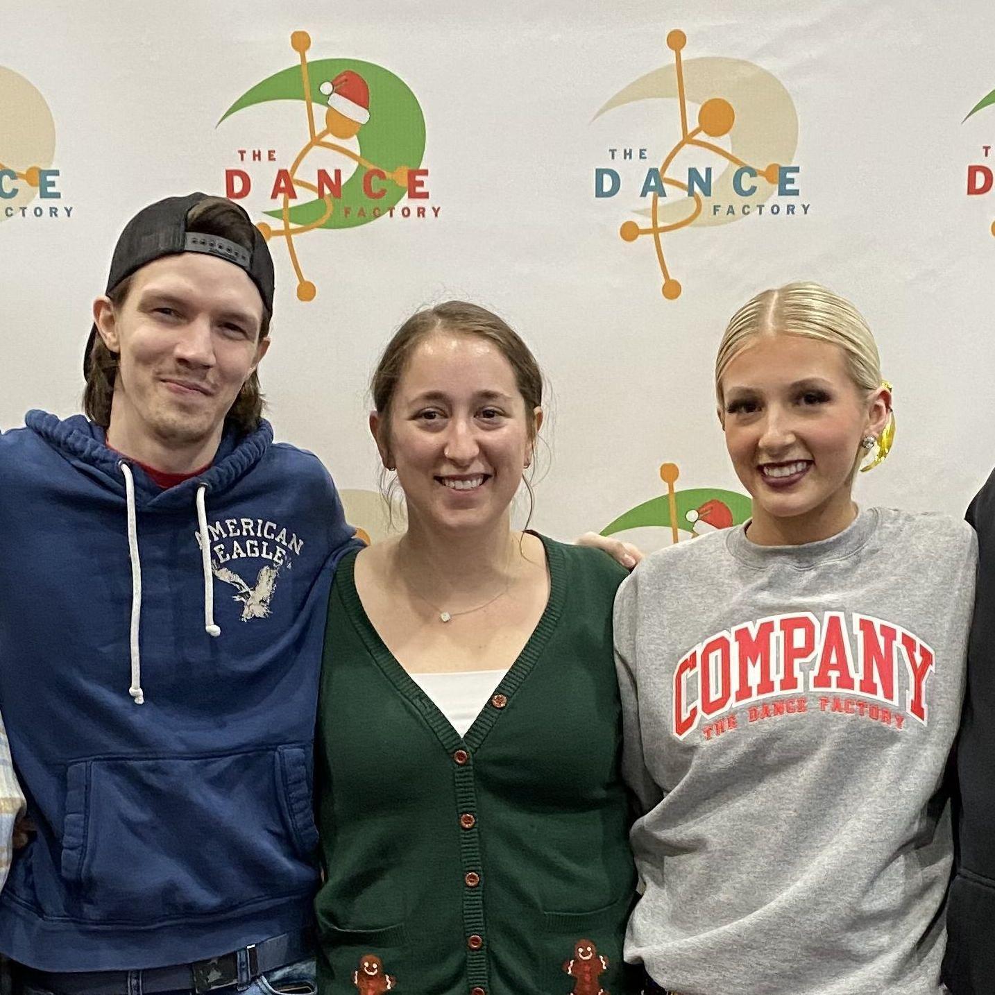 Ben sat through Karly's senior Christmas recital like a champ!