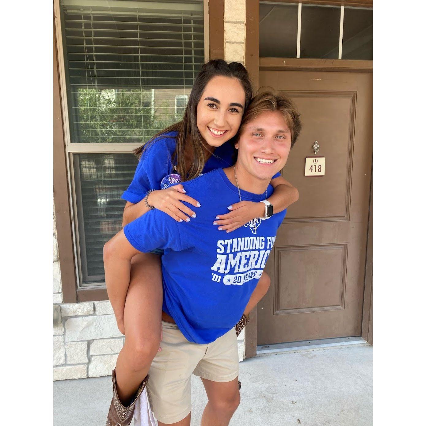 August 2021: Our First TAMU Game Together