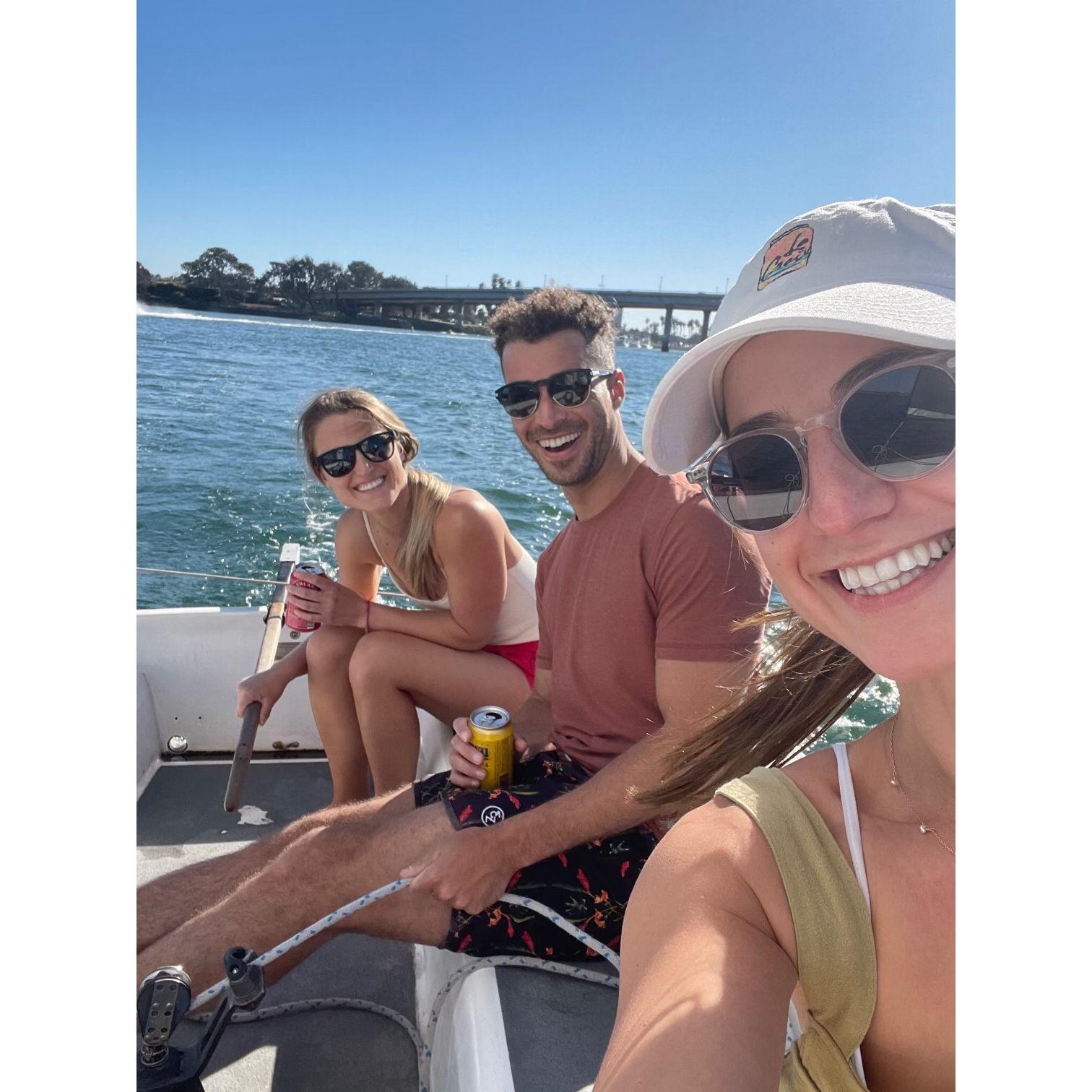 First documented photo together! Date #5; thank you Lana!