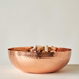 Hammered Metal Bowl