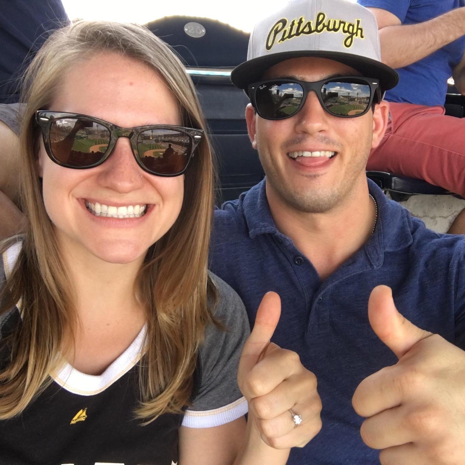At a Pirates Game!