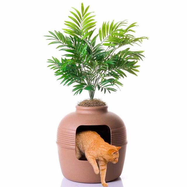 Good Pet Stuff Plant Hidden Litter Box, 48" H X 19" Diameter