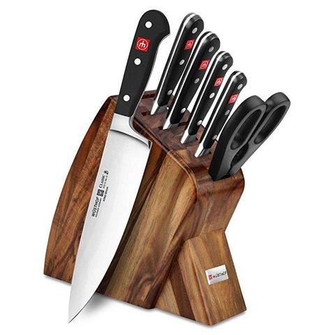 Wüsthof Classic 7-piece Slim Knife Block Set