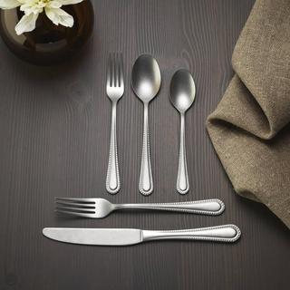 Hartwell Vintage Tumbled 42-Piece Flatware Set, Service for 8