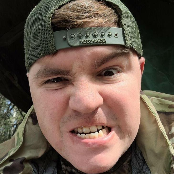 What Matthew does while bear hunting.