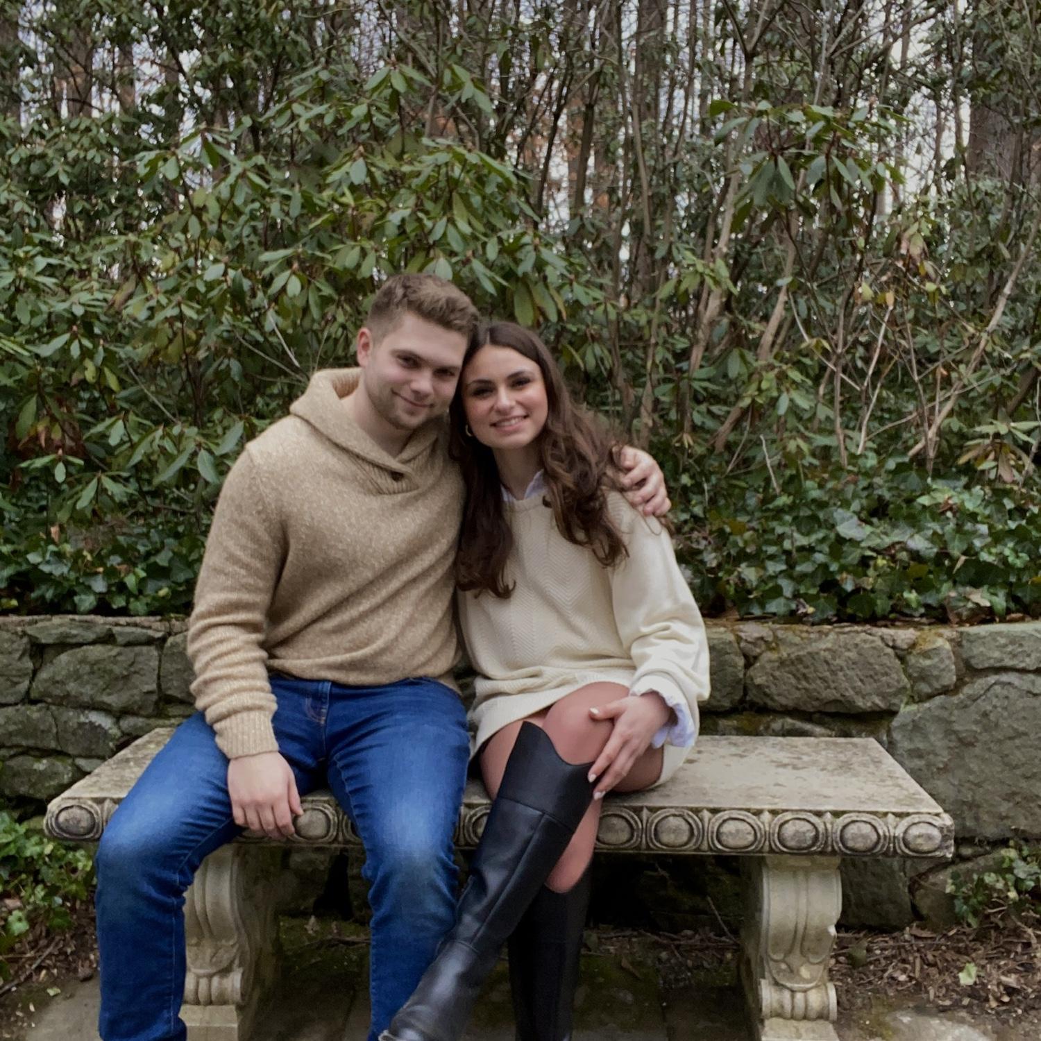 Right before Jack proposed! I knew something was weird here lol. Jack was so nervous!