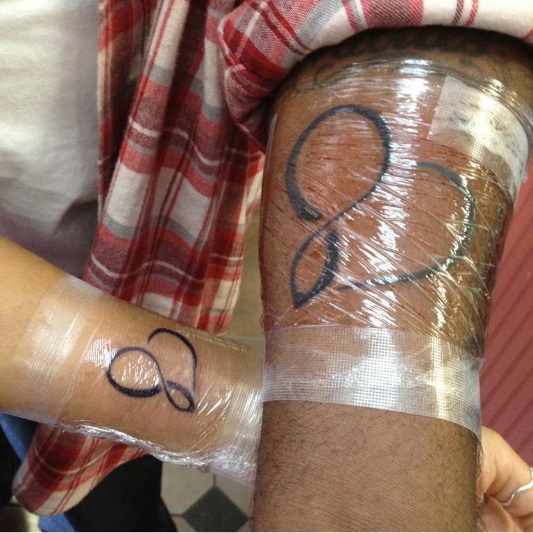 Matching tats!