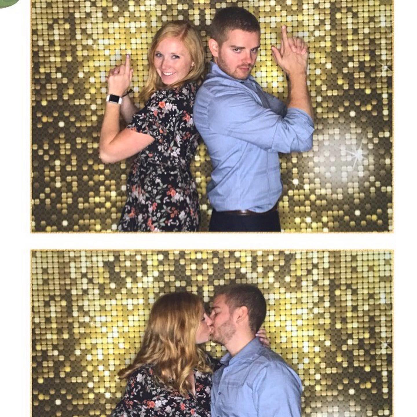 Prior to planning our own wedding we were pros at the classic wedding photo booth
