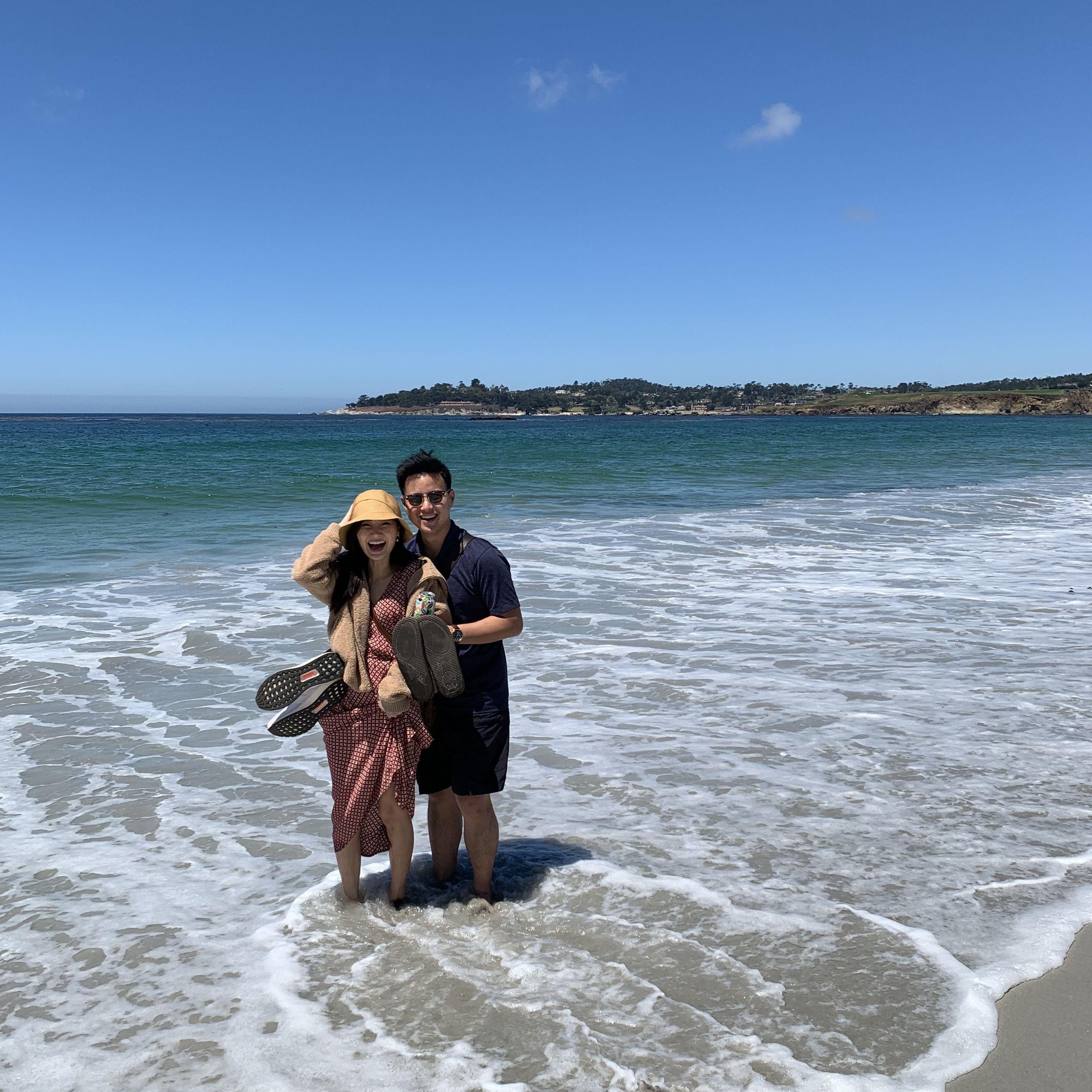 We tried to travel together often, to make long distance flights extra worth it!