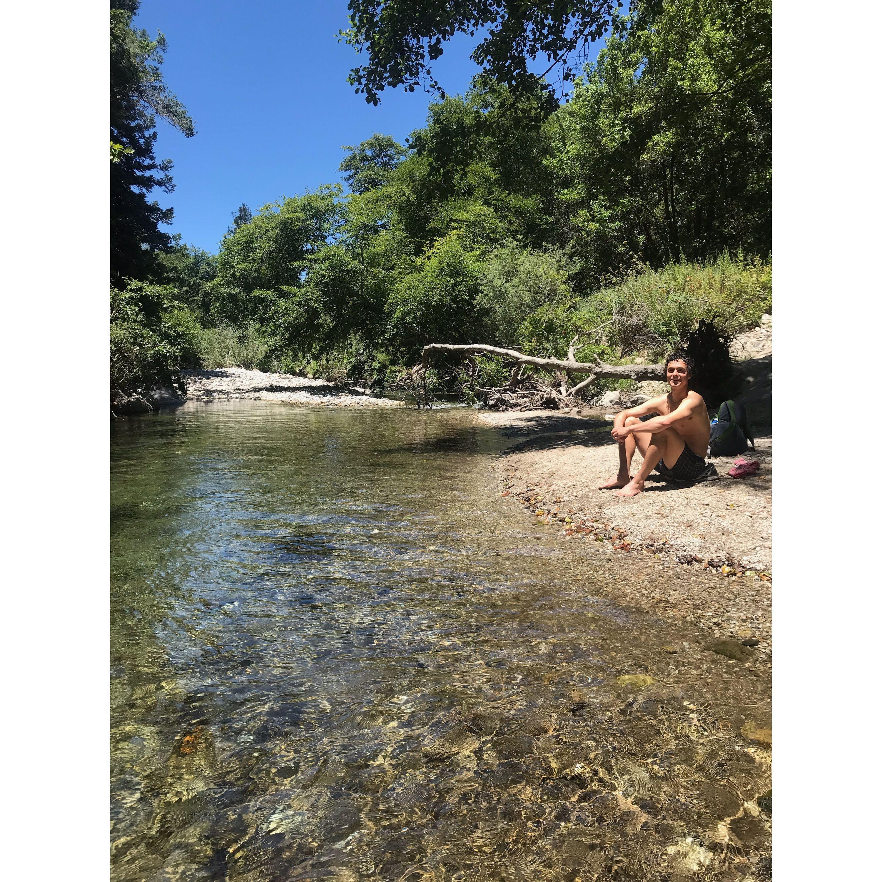 and how he always looked great in nature.