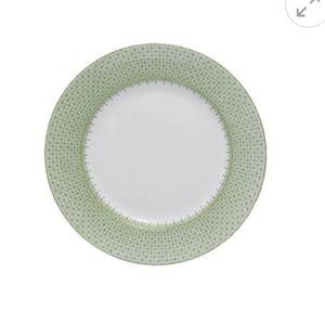 APPLE GREEN LACE BREAD & BUTTER PLATE
