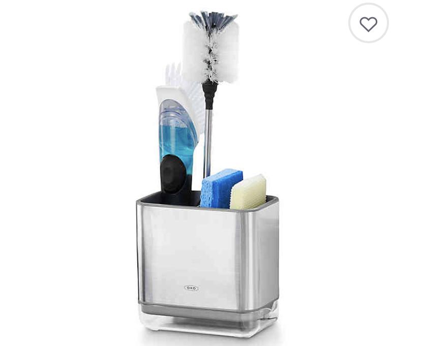 OXO Good Grips Sinkware Caddy - Stainless Steel/Black