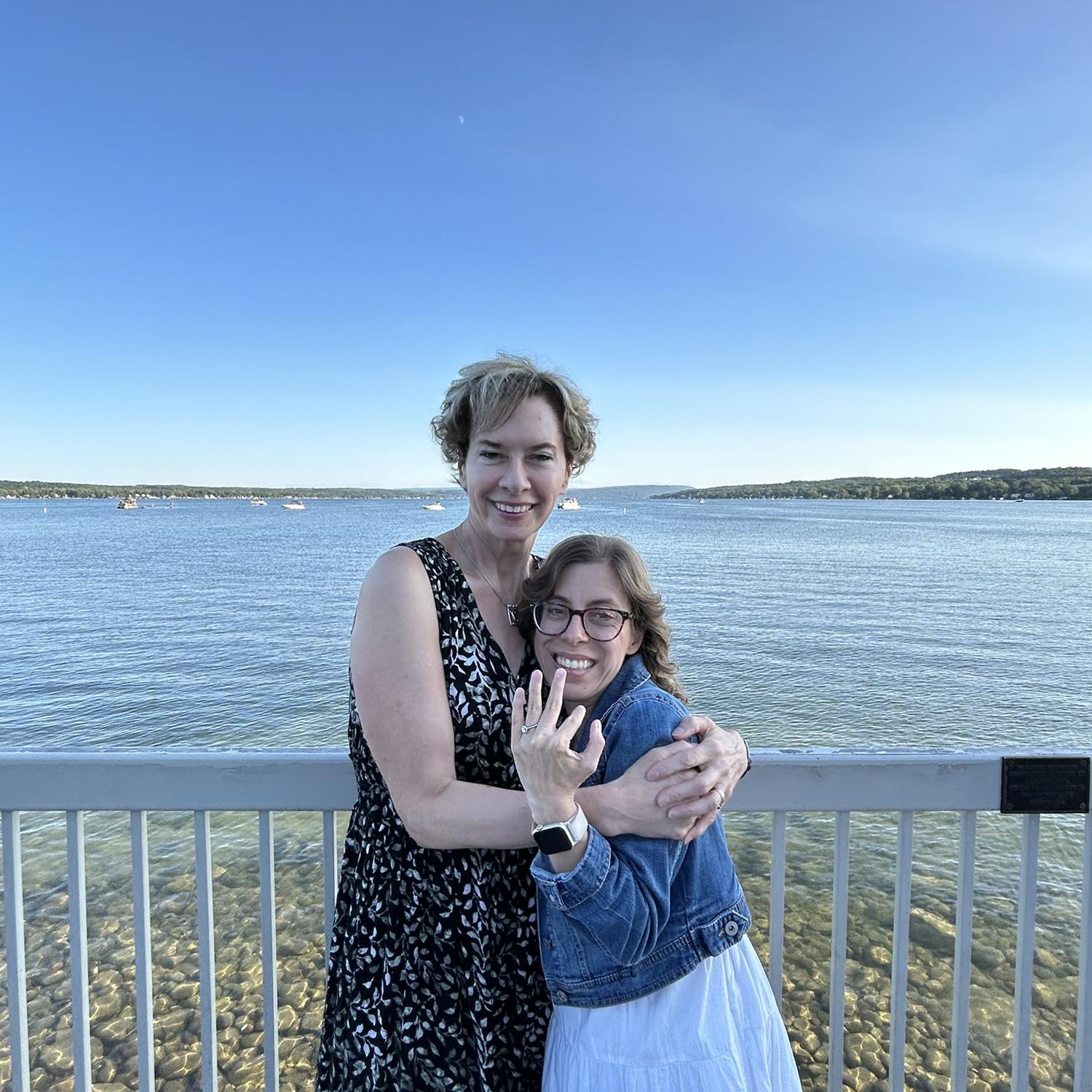 My mom, Kelsey and I!