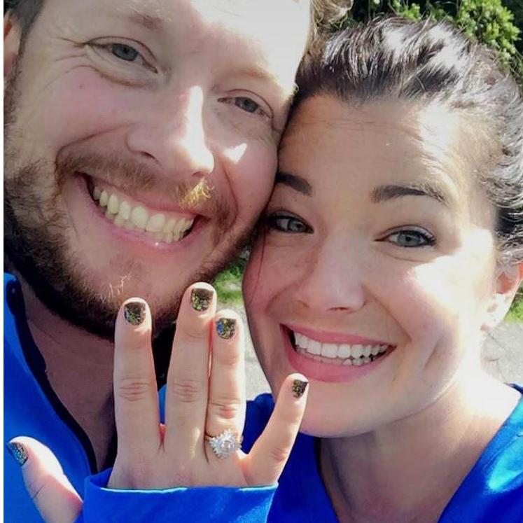 Our first picture after Nate proposed in Ireland at the Gap of Dunloe, in the ring of Kerry on Kerry Way!