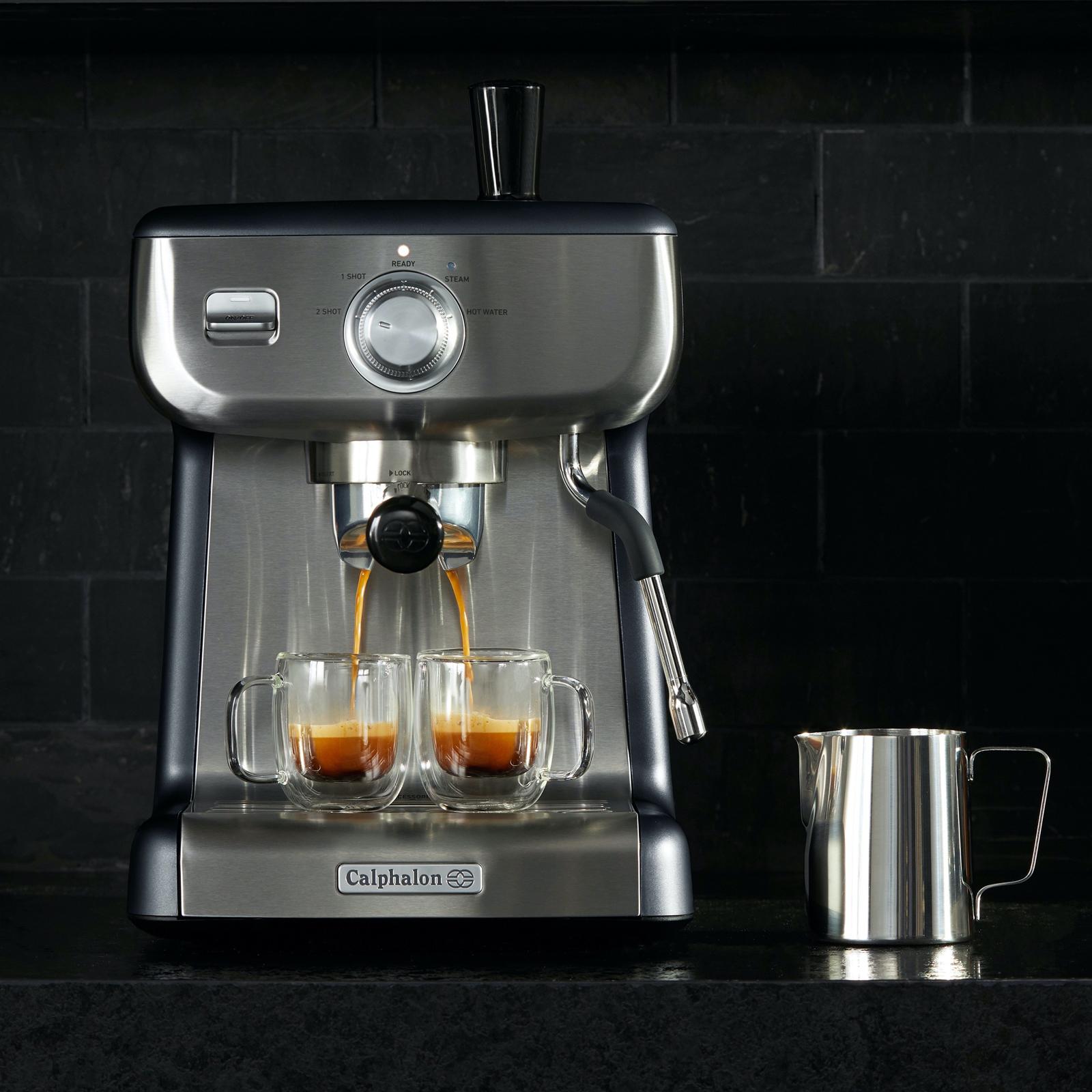 Calphalon Black Espresso & Cappuccino Machines