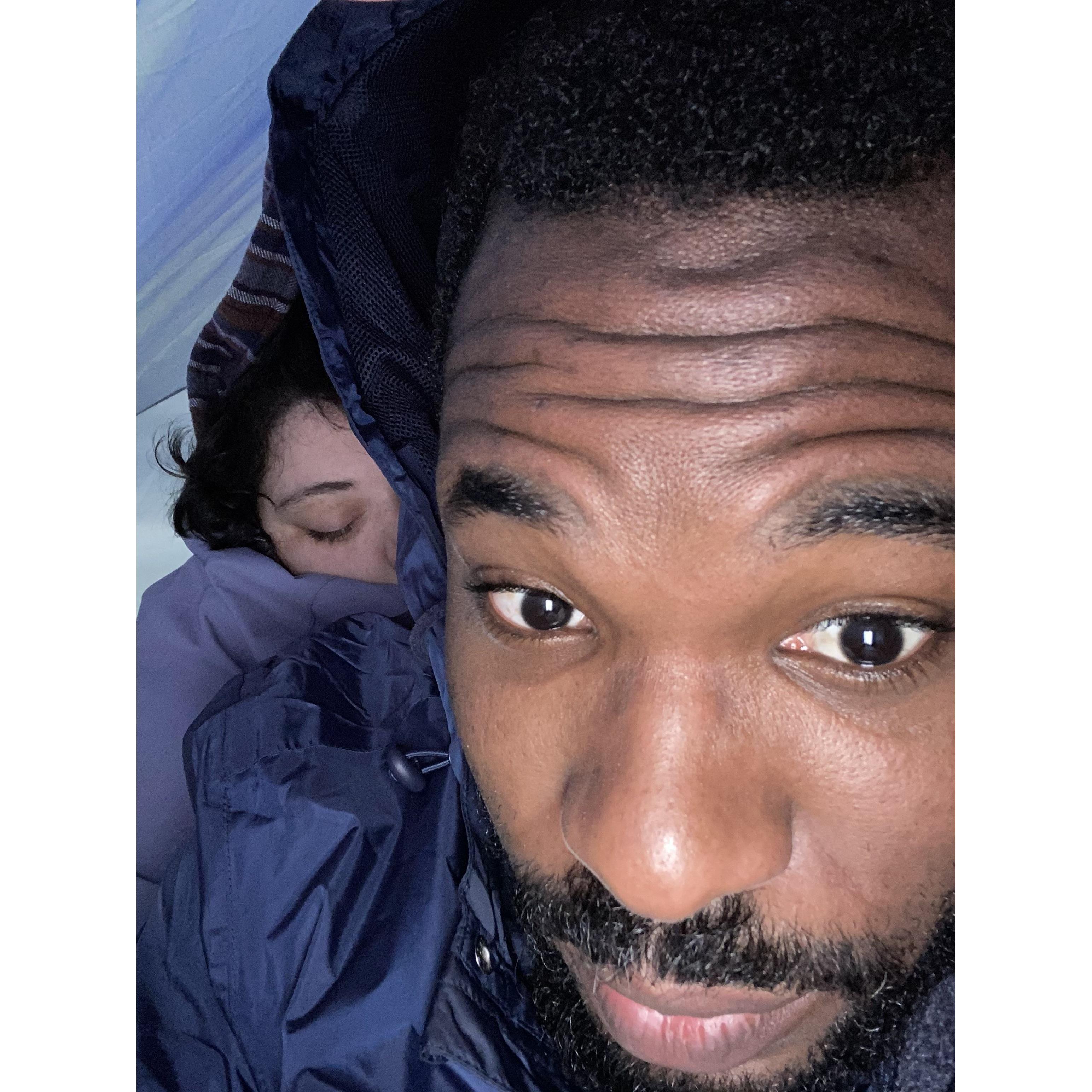 Caught her while she was sleeping XD