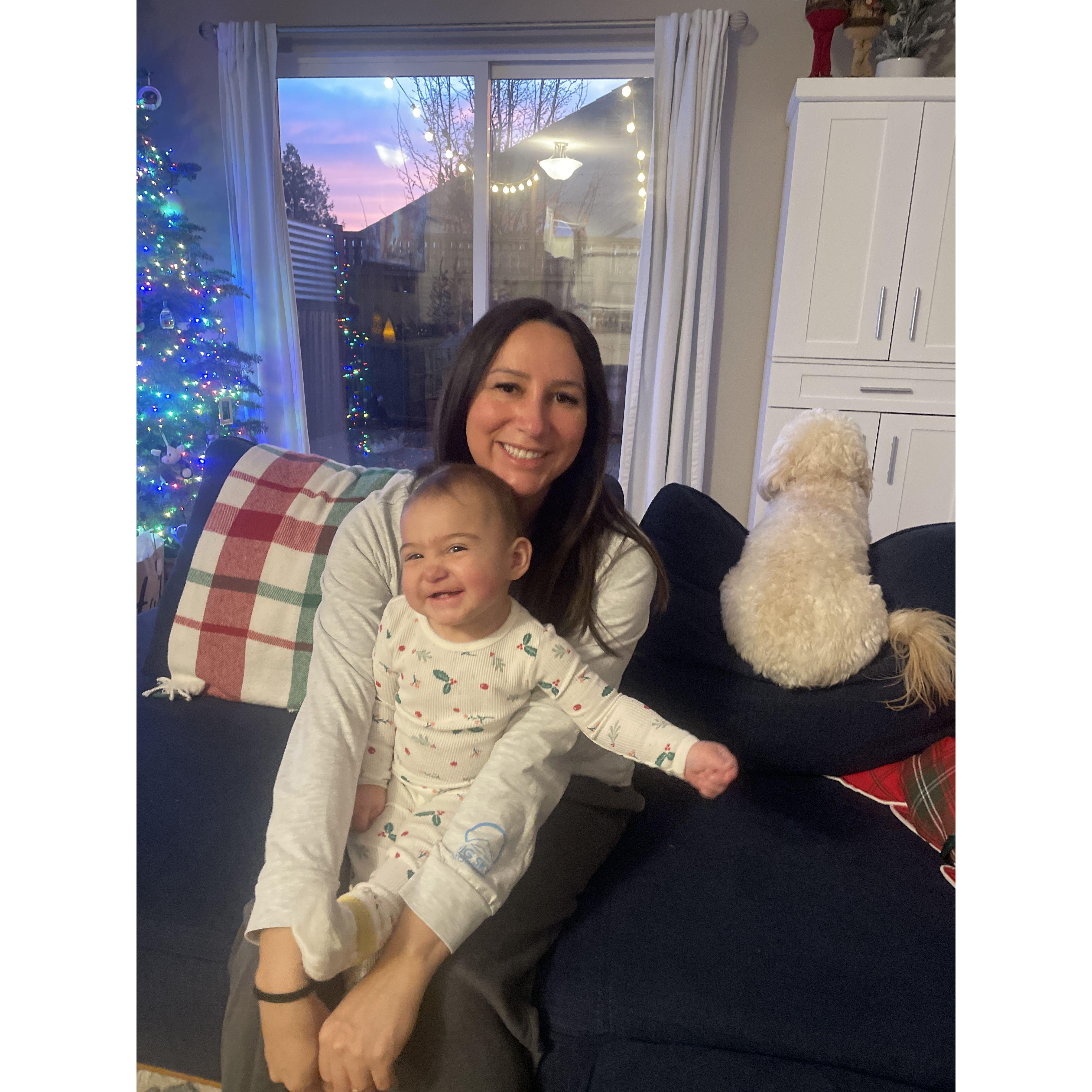 Pennys first Christmas!!