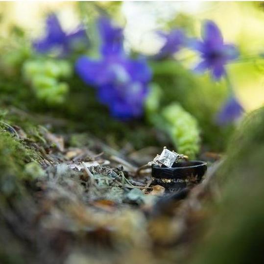 Our engagement rings