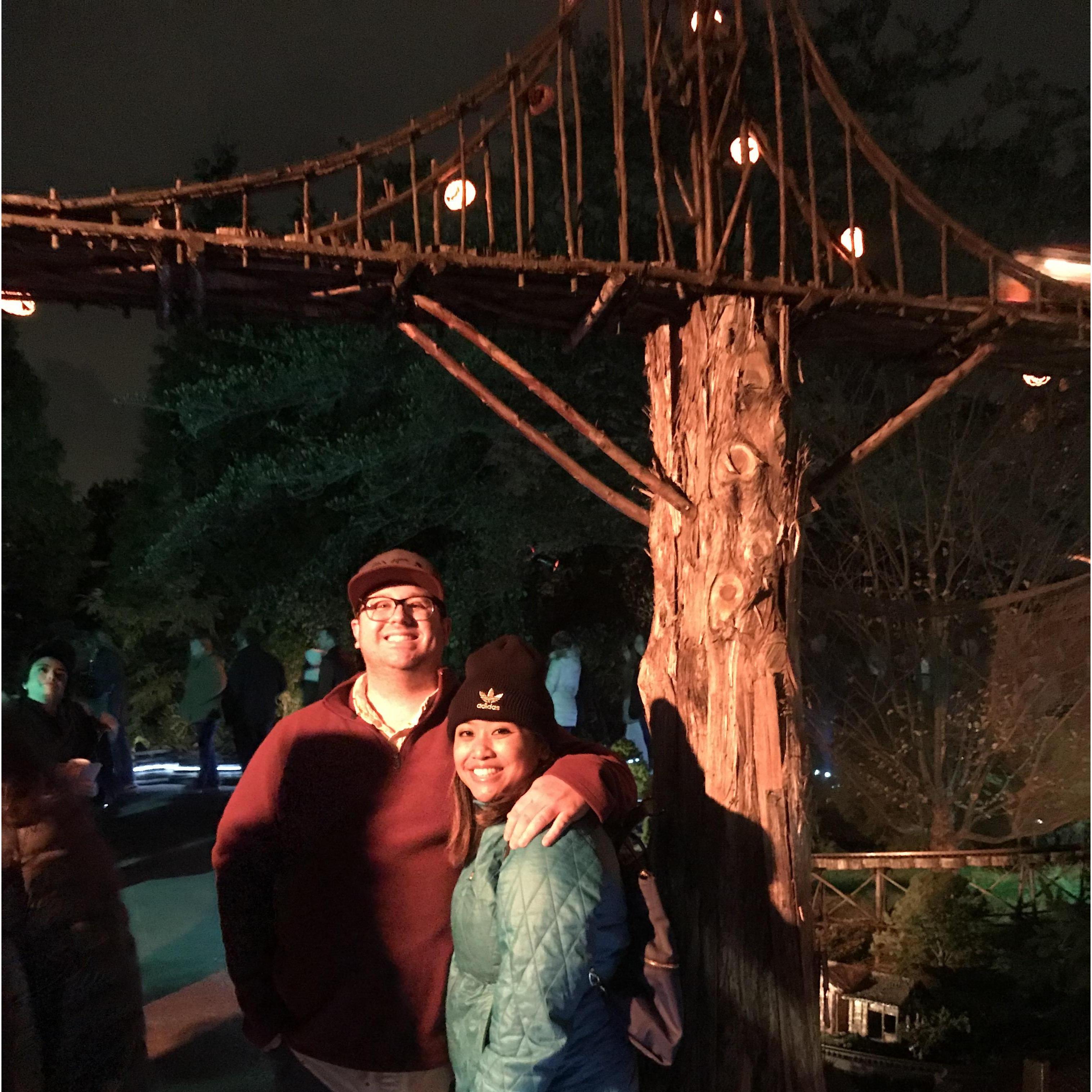 Night of 1000 Jack o Lanterns - they even included the Golden Gate Bridge!